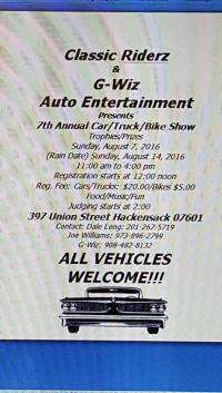 7th Annual Car, Truck, and Bike Show