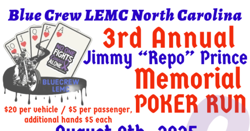 Jimmy "REPO" Prince Memorial ride