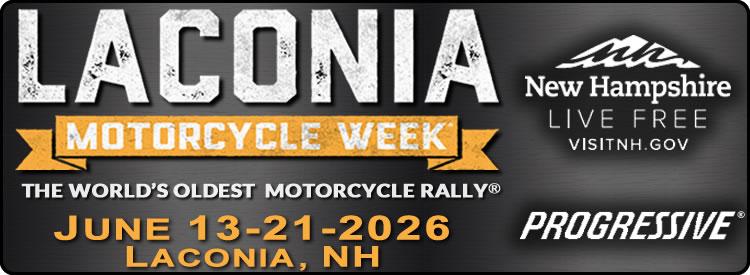 Laconia Motorcycle Week 2026 Website