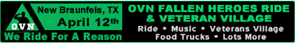 OVN Fallen Heroes Ride & Veterans Village Event