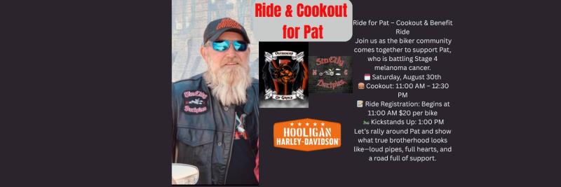 Ride & Cookout for Pat