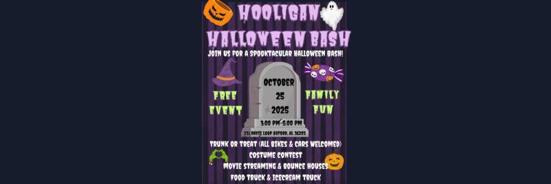 Hooligan Halloween Bash