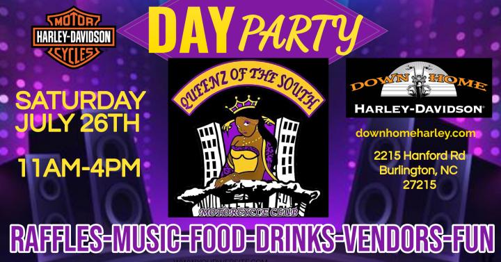Queenz of the South Day Party at Down Home Harley-Davidson