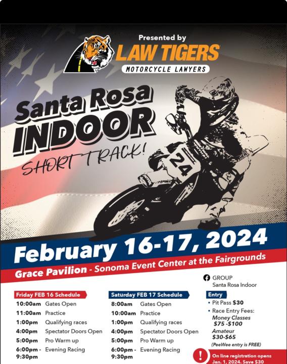 Santa Rosa Indoor Motorcycle Races 